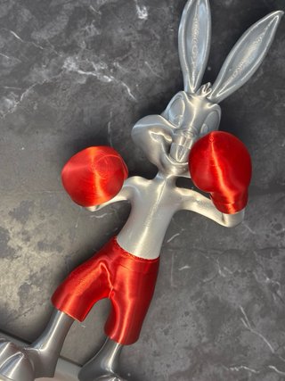 Figura Bugs Bunny Boxeador 33cm