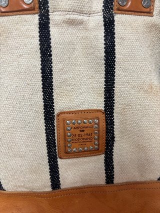 Bolso Campopaggi Beige y Marrón