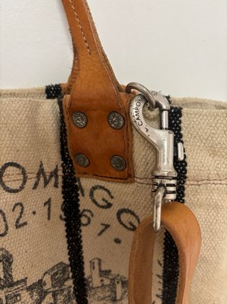 Bolso Campopaggi Beige y Marrón