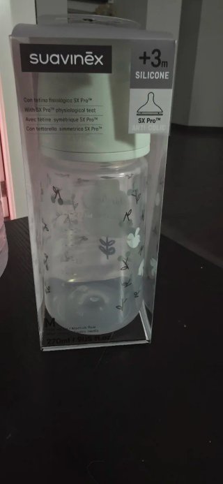 Biberón Suavinex SX PRO 3m Silicona