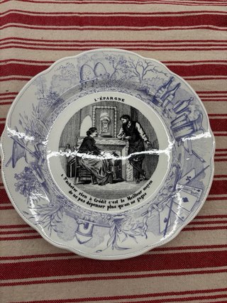 Platos parlantes franceses S.XIX