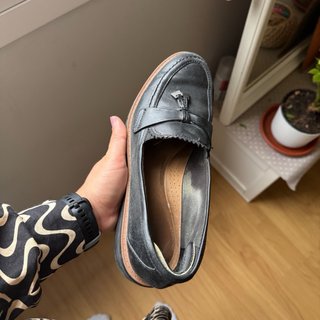 Mocasines negros de oficina