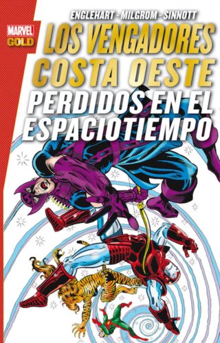 Comic MARVEL GOLD: VENGADORES COSTA OESTE COMPLETA