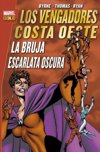 Comic MARVEL GOLD: VENGADORES COSTA OESTE COMPLETA
