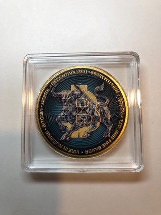 Moneda Bitcoin Edición Limitada 88/100