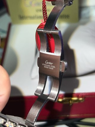 Cartier Moissanite Acero Inoxidable