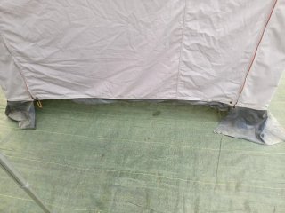 Tienda Cocina Camping Gris/Verde