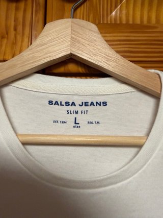 Camiseta Salsa Jeans Estampada Talla L