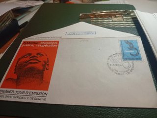 Documento filatélico Namibia: Liberación