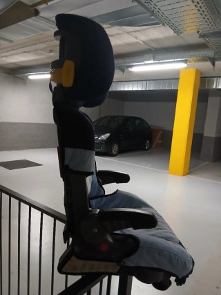 Silla de coche infantil BBY azul