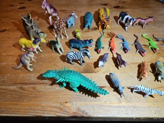 Lote animales y dinosaurios para niños
