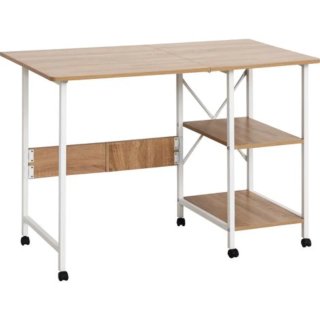 Escritorio plegable madera y metal