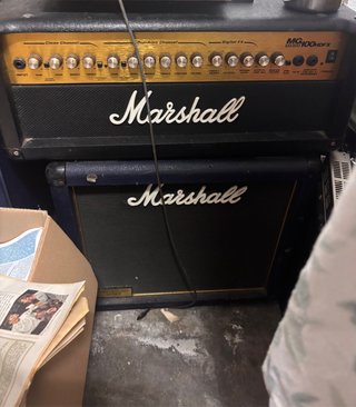 Marshall MG100HDFX + Cabina MG412A