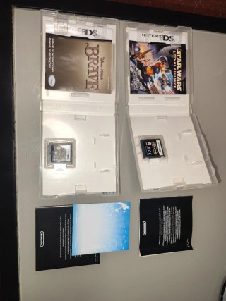 Nintendo DS Star Wars Lethal Alliance + Brave