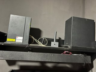 Altavoces TV Negro