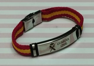 NOVEDAD! PULSERA G. CIVIL ESPAÑA EN ACERO