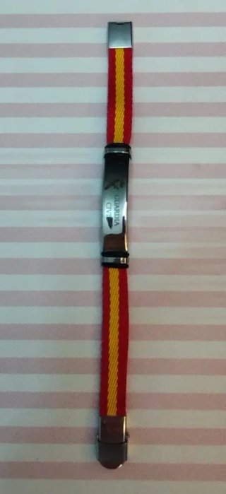 NOVEDAD! PULSERA G. CIVIL ESPAÑA EN ACERO