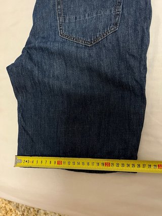 Pantalón corto vaquero azul talla 44 Springfield