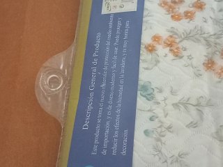 Funda Lavadora PEVA Floral