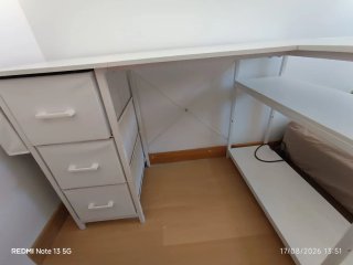 Escritorio blanco modular