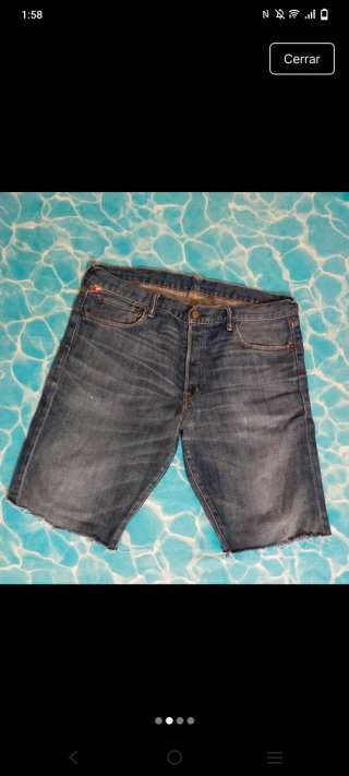 Ralph Lauren Pantalones Cortos Vaqueros Talla XL