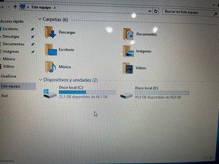 Portátil Intel Core 2 Duo W10 Office
