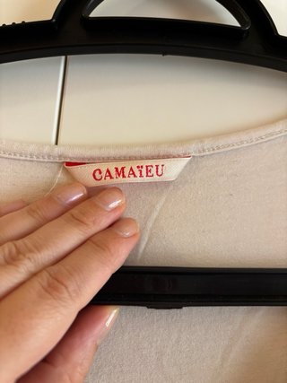 Blusa Camaïeu fluida estampada Talla M