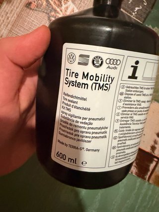 Líquido reparapinchazos TMS original Volkswagen