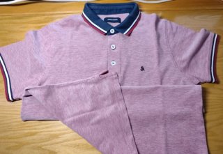 Polo hombre manga corta