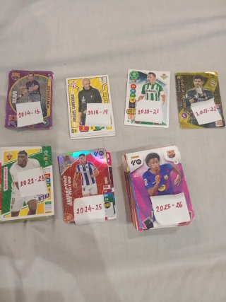 Lote 122 Cromos Liga BBVA Adrenalyn