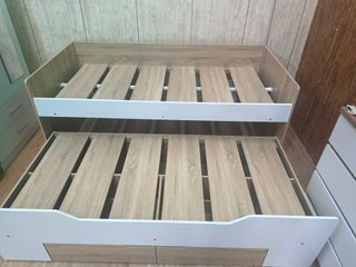 Cama nido juvenil con cajones