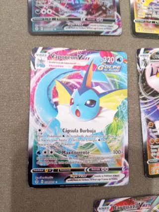 Cartas Pokémon VMAX (Umbreon, Jolteon, Vaporeon, U
