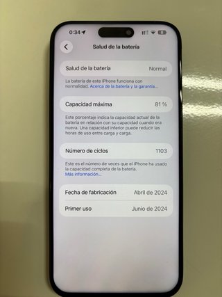 GENIAL iPhone 15 Pro Max 256GB Negro