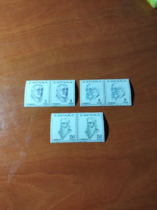 Sellos España 1966 Literatos