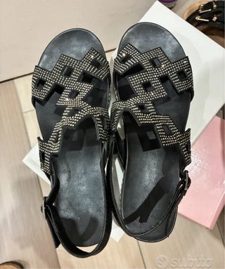 Sandali donna CafèNoir Platform Strass numero 37