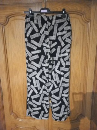 Pantalón Paz Torras XL estampado elastico