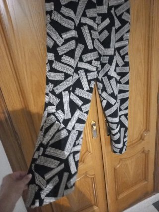 Pantalón Paz Torras XL estampado elastico