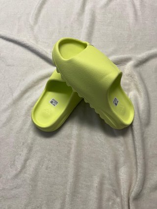 Chanclas Adidas Yeezy Lime