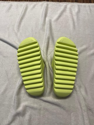 Chanclas Adidas Yeezy Lime