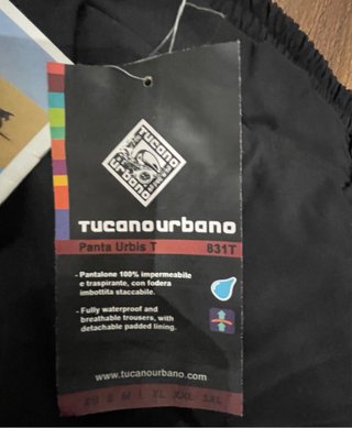 Pantalón Moto Ticanourbano Negro