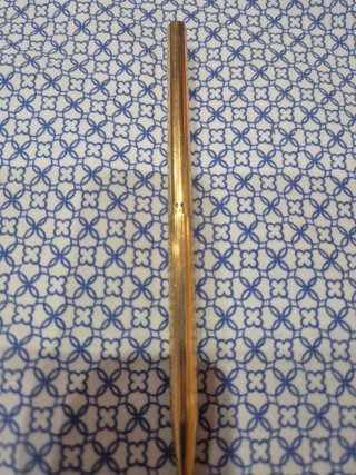 Bolígrafo S.T. Dupont Dorado Plata 925.