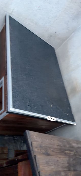 Caseta perro grande madera