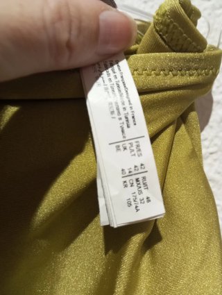 Bikini Etam con detalles metal nuevo con etiqueta