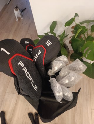 Set de palos de golf Wilson Profile zurdo