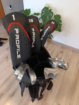 Set de palos de golf Wilson Profile zurdo