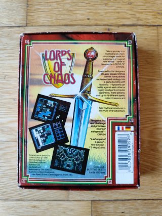 Juego LORDS OF CHAOS para AMSTRAD CPC