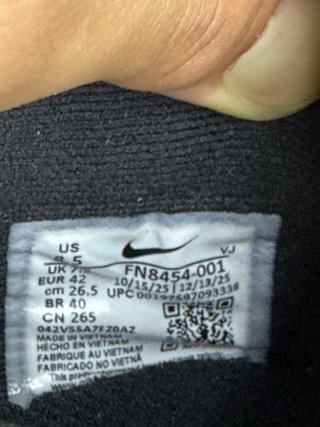 Nike ZoomX Zapatillas Negras y Blancas