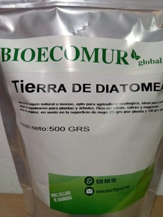 Lote 10 bolsas Tierra Diatomeas 500 GRS