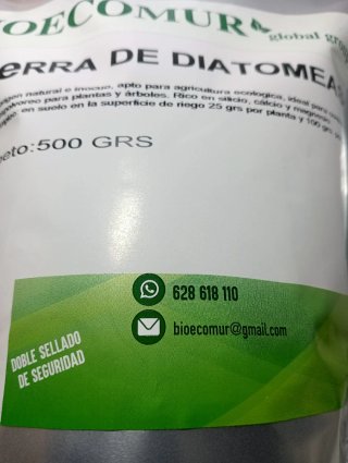 Lote 10 bolsas Tierra Diatomeas 500 GRS