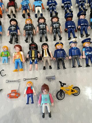 Gran Lote Comisaría Policía Playmobil